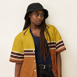 DTI Retro Island 70's Pop Unisex Button Shirt