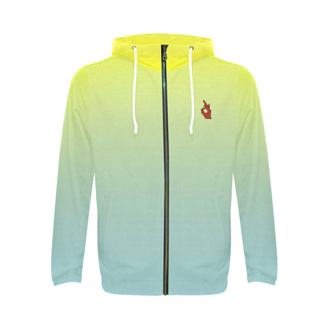 Descendants of the Island Julip Men's All Over Print Full Zip Hoodie