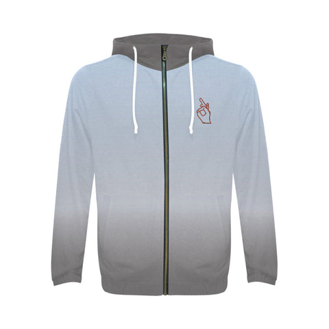 Descendants of the Island GZ-35 Men's All Over Print Full Zip Hoodie