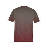 Descendants of The Island bulldog red tee Men's  T-shirt