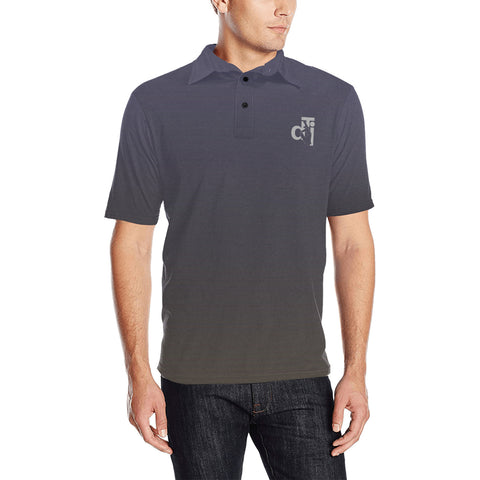 Descendants of the Island Highway Men's All Over Print Polo Shirt