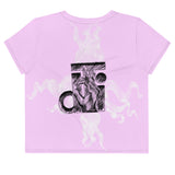Island Bubblegum Bikini Girl Crop Tee