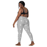 Descendants of The Island Silver Hand Pattern Leggings with pockets