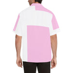 Descendants of the Island Shapes Bubblegum Men's Hawaiian Shirt