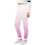 Descendants of the Island Raspberry Cream Unisex Casual Sweatpants (Model L11)