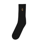 Descendants of the Island Classic Hand Embroidered socks