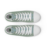 Descendants of the Island Olive Men’s high top canvas shoes