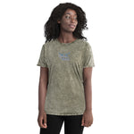 Descendants of the Island JI Blue Crab Embroidery Denim T-Shirt
