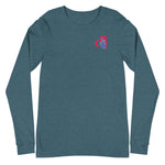 Descendants of the Island Vermillion and Blue Logo Unisex Long Sleeve Tee