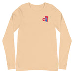 Descendants of the Island Vermillion and Blue Logo Unisex Long Sleeve Tee