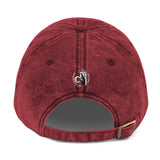 DTI James Island Crab Embroidered Vintage Cotton Twill Cap